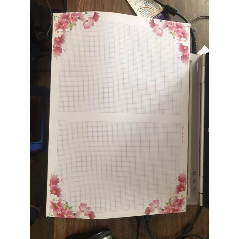 Giấy hoa A3 /4 ôli
