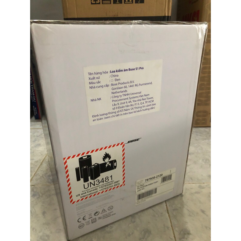LOA DI ĐỘNG BLUETOOTH CHÍNH HÃNG BOSE S1PRO, S1RO+, PIN 11H, 150W, MIXER 3 KÊNH, BLUETOOTH, AUX