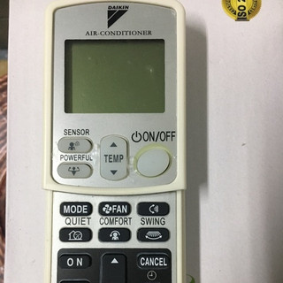 Điều khiển điều hoà DAIKIN Inverter CÓ SENSOR HAI CHIỀU - REMOTE MÁY LẠNH DAIKIN INVECTER MẶT TRẮNG BẢO HÀNH ĐỔI MỚI