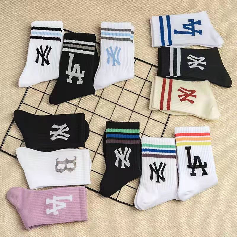 Tất ,vớ cao cổ ny ,La ,mlb ,B