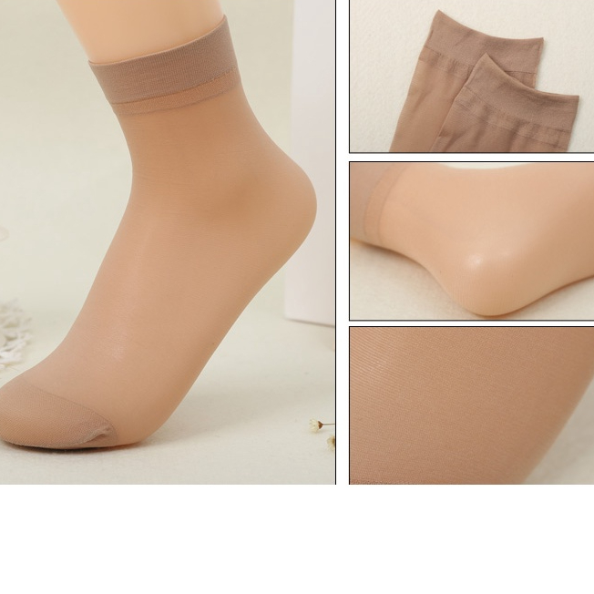 Tất vớ ngắn của màu da mỏng xuân hè - tất giấy Hàn Quốc Jelishop