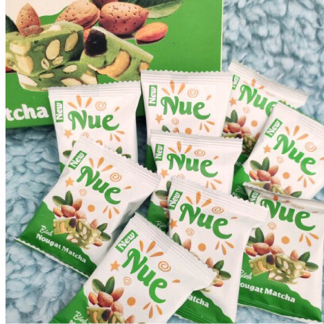 Bánh Nougat GÓI 250G - MatCha - Sữa - Kẹo hạnh phúc - Ăn vặt healthy - Vị ngọt nhẹ tự nhiên mềm dẻo.