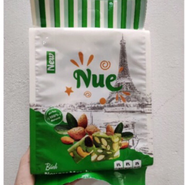 Bánh Nougat GÓI 250G - MatCha - Sữa - Kẹo hạnh phúc - Ăn vặt healthy - Vị ngọt nhẹ tự nhiên mềm dẻo.