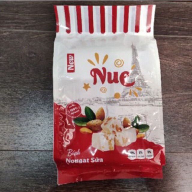 Bánh Nougat GÓI 250G - MatCha - Sữa - Kẹo hạnh phúc - Ăn vặt healthy - Vị ngọt nhẹ tự nhiên mềm dẻo.