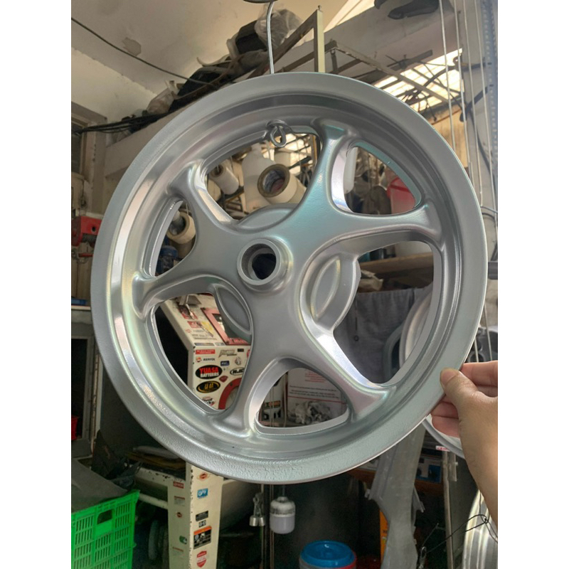 Màu Bạc mâm xe SH sơn tĩnh điện
