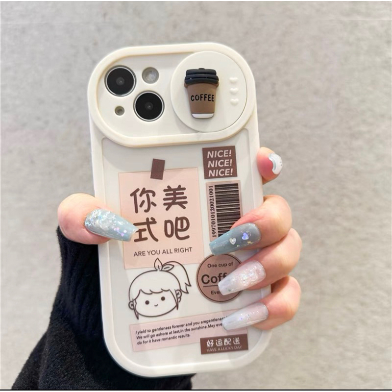 Ốp cho máy Xr độ 13 14 thường 2 cam chéo dễ thương