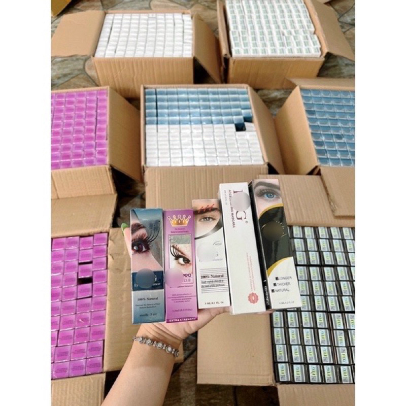 (Chính Hãng) Bộ Serum Dưỡng Mi Mày - giúp mi mày dài hơn