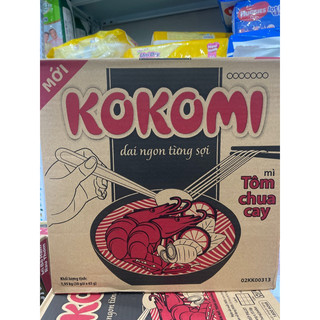 Mì Kokomi tôm chua cay 30 goi 65g