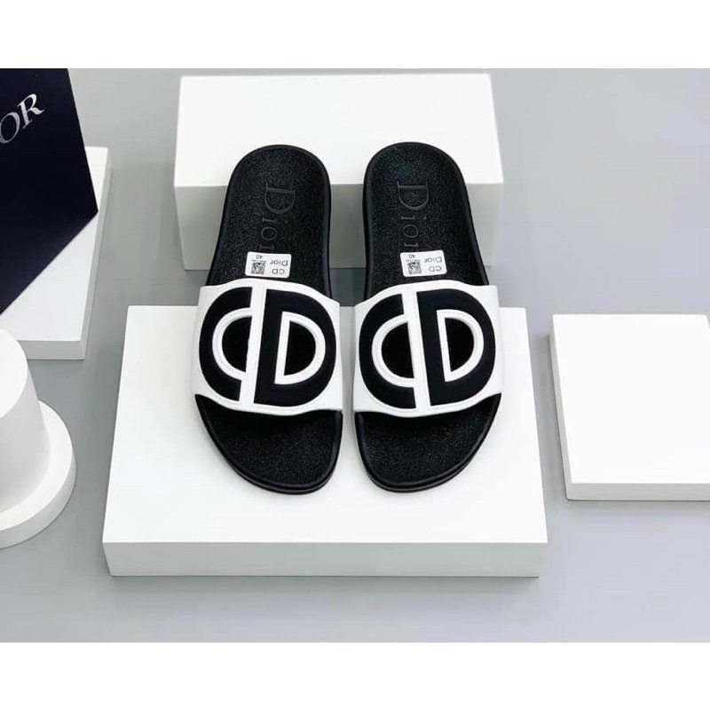 Dép quai ngang nam 1 bản thời trang mác CD hàng cao cấp