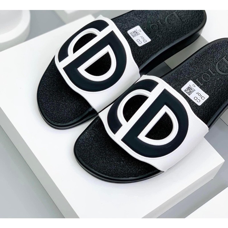 Dép quai ngang nam 1 bản thời trang mác CD hàng cao cấp