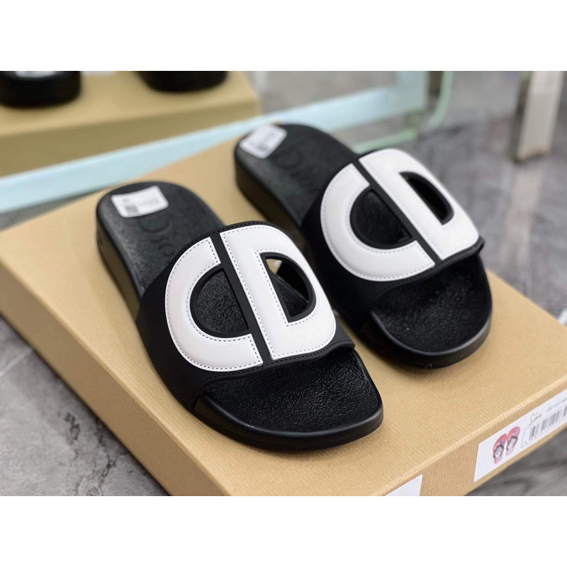 Dép quai ngang nam 1 bản thời trang mác CD hàng cao cấp