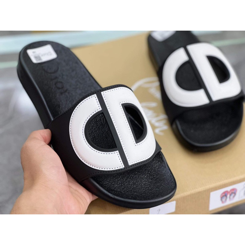 Dép quai ngang nam 1 bản thời trang mác CD hàng cao cấp