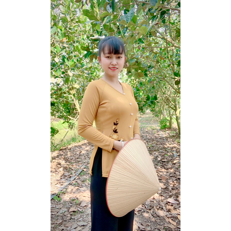 🍀Áo bà ba in hoa đi chùa lễ phật, vải xô len cao cấp, size từ 40kg-68kg