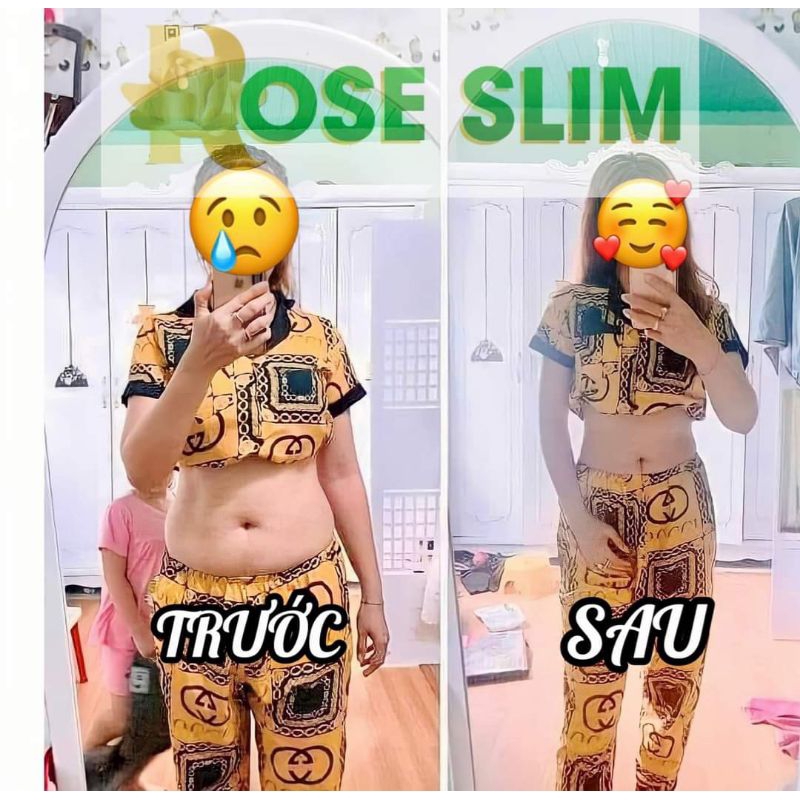 COMBO 3 ROSE SLIM GIẢM 20% TẶNG 1 GEL TAN MỠ