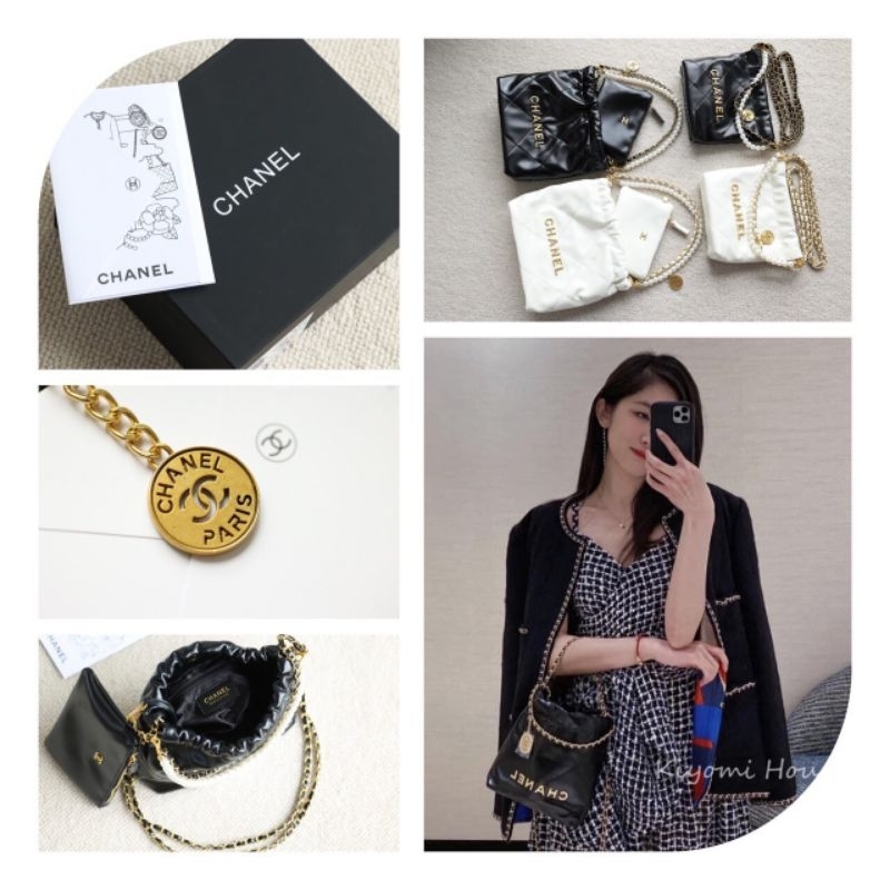 Túi xách nữ C.N bag da cực mềm 2 màu (đen+trắng)khóa vàng -2 size(sz20&amp;sz23) đeo được nhiều kiểu cực xinh