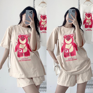Bộ đùi gấu hồng đeo túi DA6