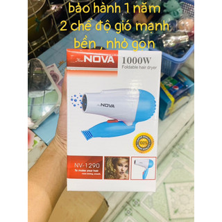 Máy sấy tóc, máy tạo kiểu tóc, mây sấy tóc nova công xuất 1000w