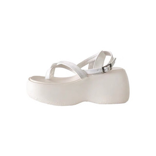 Dép Sandal xỏ ngón đế cao hack dáng siêu đẹp