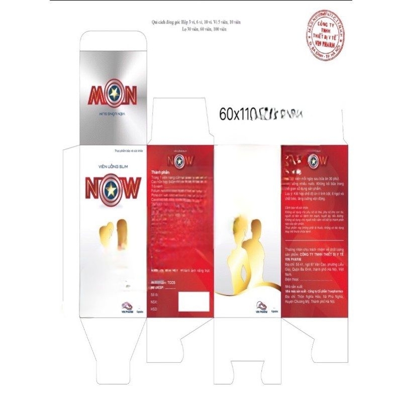 Giảm Cân Now 30viên