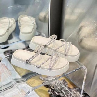 Sandal nữ quai đính đá hàng xuất xịn Full Boxx