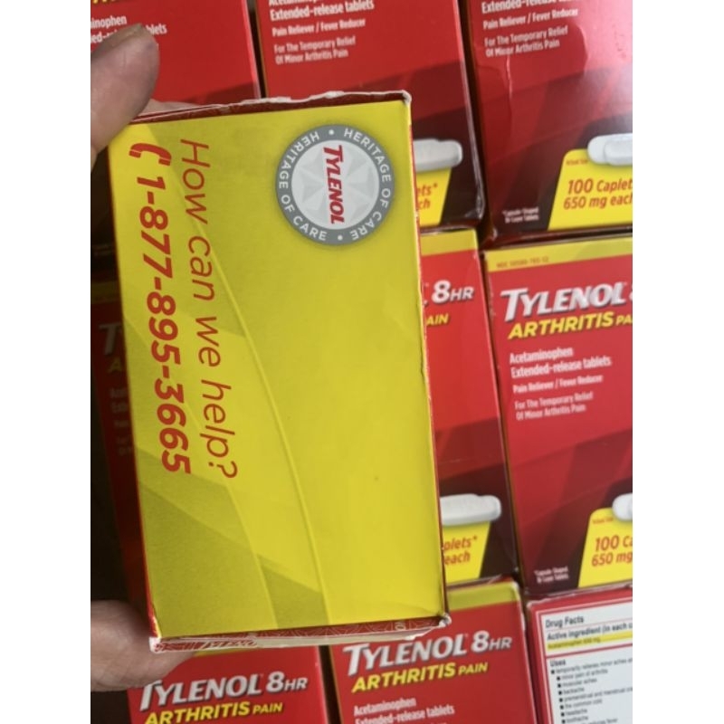 TYLÊNÔL 650mg 100 viên