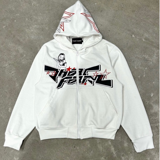 Áo khoác 𝐂𝐘𝐁𝐄𝐑 𝐇𝐎𝐎𝐃 𝐙𝐈𝐏