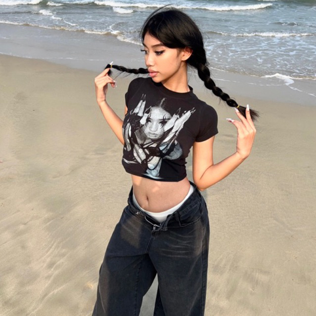 Áo 00 𝐁𝐚𝐛𝐢 𝐂𝐫𝐨𝐏 𝐓𝐞𝐞