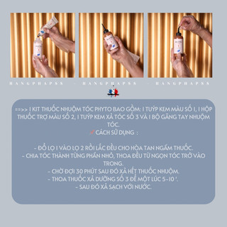 Nhuộm tóc Phyto PARIS Pháp