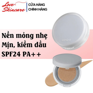 Phấn Nước Mỏng Nhẹ Với Độ Che Phủ Cực Đỉnh Romand NU Zero Cushion
