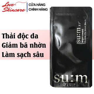 MẶT NẠ SỦI BỌT SUM37 BRIGHT AWARD BUBBLE-DE MASK BLACK