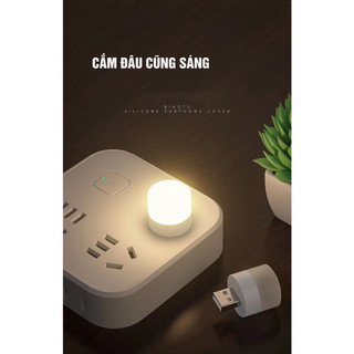 Đèn Led Mini Bảo Vệ Mắt Đọc Sách, Đèn Led Ngủ Cổng USB