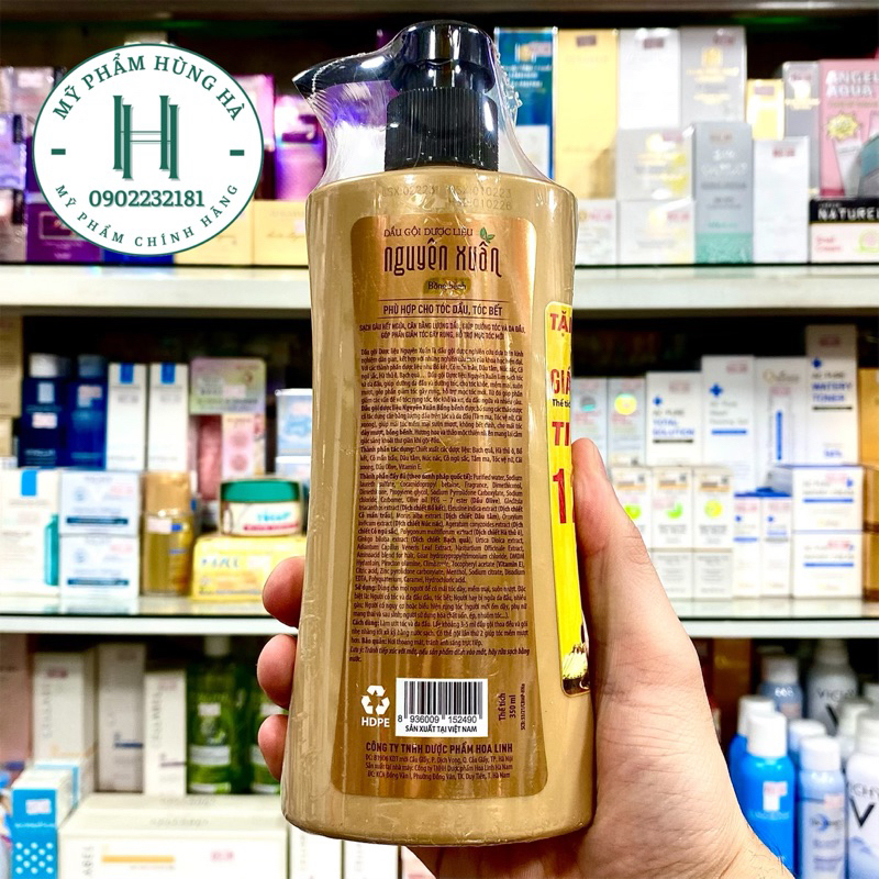 Dầu gội Nguyên Xuân Vàng , dành cho tóc dầu, tóc bết