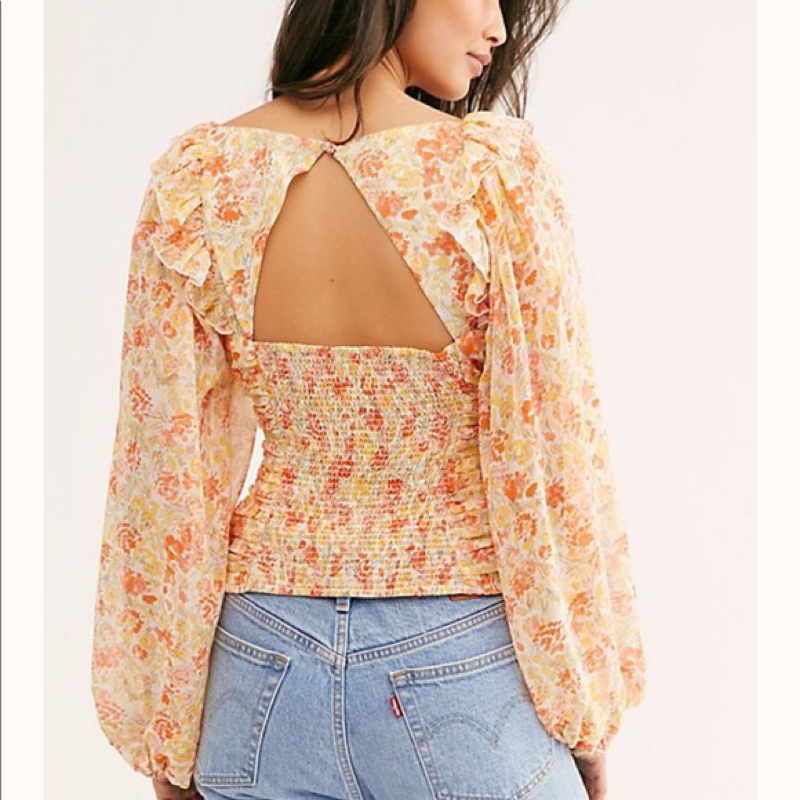 ÁO TAY PHỒNG FORM CORSET FREEPEOPLE