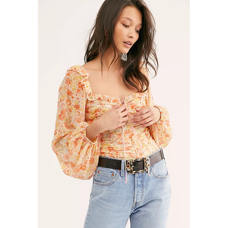 ÁO TAY PHỒNG FORM CORSET FREEPEOPLE