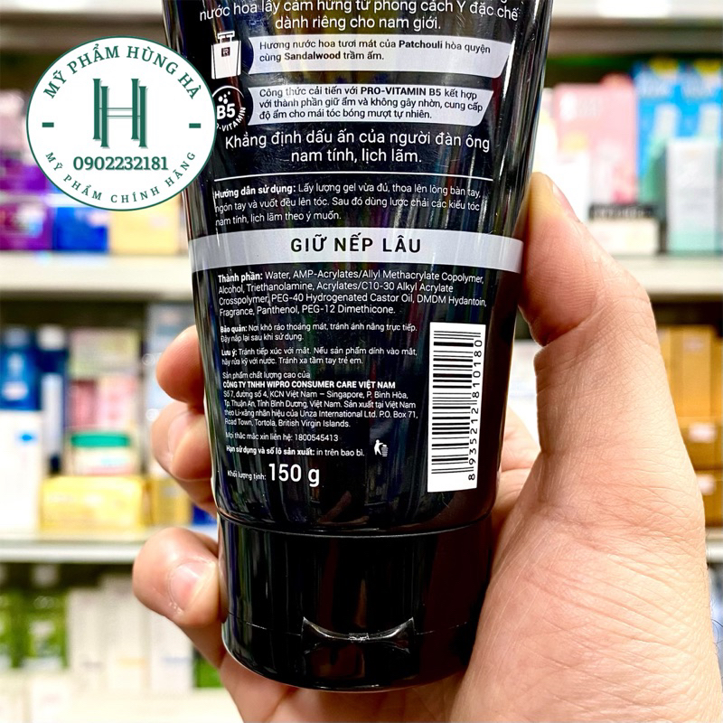 Gel tạo kiểu tóc Romano Classic Extra Hold số 4, giữ nếp lâu 150g