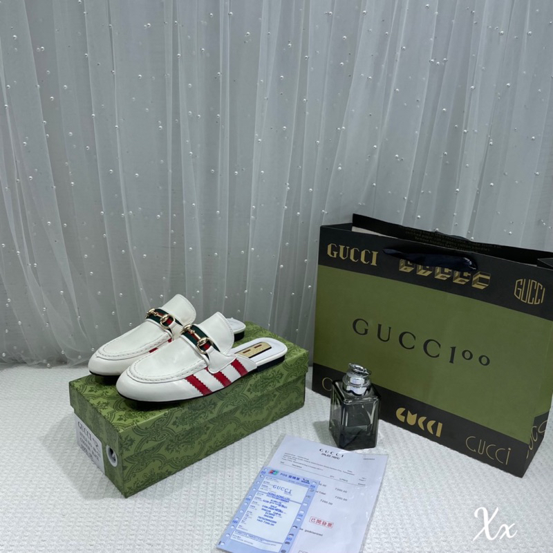 Sục Gucci 2023 Trắng Đen Full Size 35-39  -  By Anh Dinh Phuong