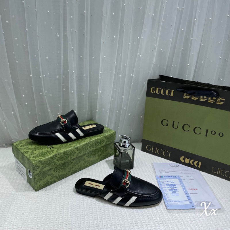 Sục Gucci 2023 Trắng Đen Full Size 35-39  -  By Anh Dinh Phuong