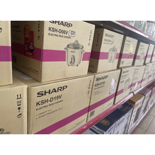 Nồi cơm điện Sharp nắp rời 1.1L / 1.8L / 2.2L [hàng chính hãng]