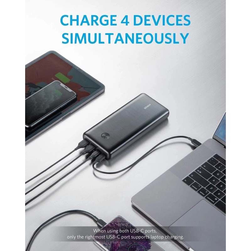Pin sạc dự phòng Anker Power 3 A1291 87W PD 25.600mAh