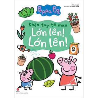 Sách - Peppa Pig - Khéo tay tô màu - 8 quyển (NXB Kim Đồng)