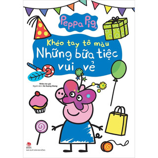 Sách - Peppa Pig - Khéo tay tô màu - 8 quyển (NXB Kim Đồng)