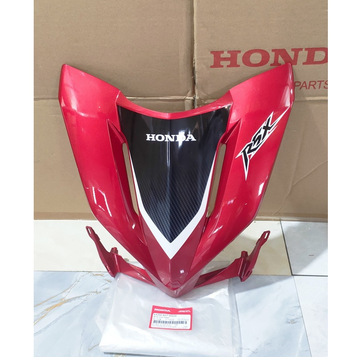 Bộ ốp trước - mặt nạ trước HONDA WAVE RSX110 năm 2012 màu Đỏ. *R340* 64200K07V00ZE
