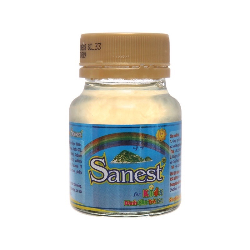 Hủ Yến Sào Cho Bé Sanest Khánh Hòa 62ml/Hủ