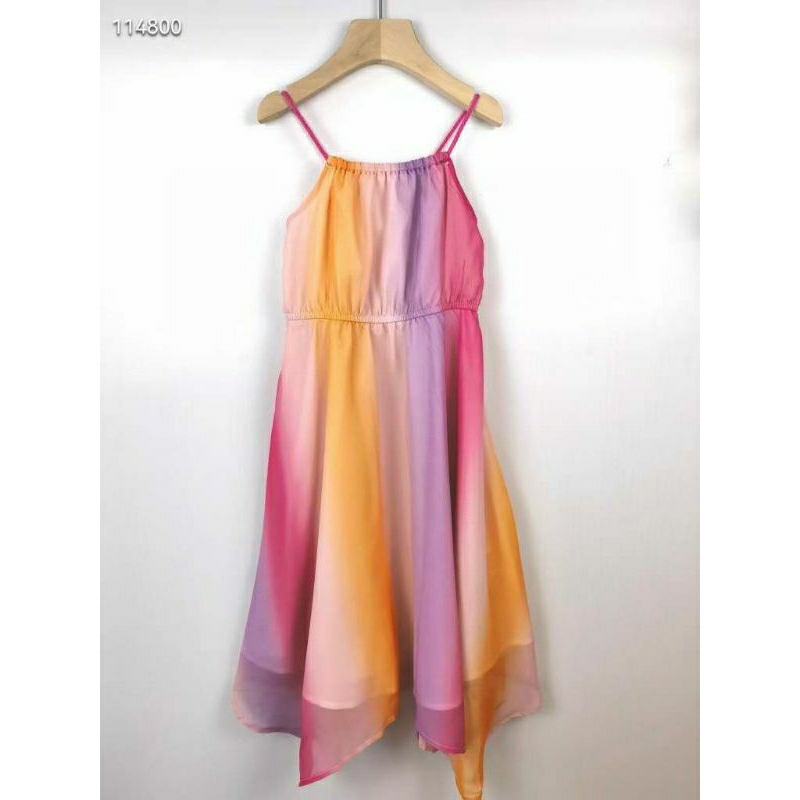 Đầm váy maxi đi biển,đi du lịch cho bé gái❤️Đầm voan lụa đi biển bao thướt tha❤️size 104-140