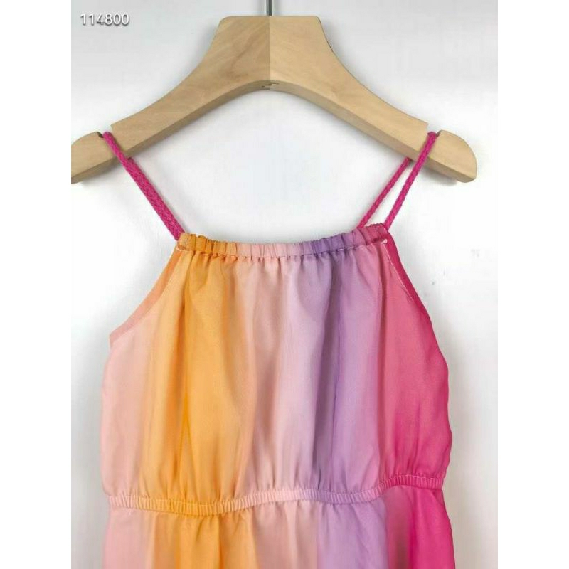 Đầm váy maxi đi biển,đi du lịch cho bé gái❤️Đầm voan lụa đi biển bao thướt tha❤️size 104-140