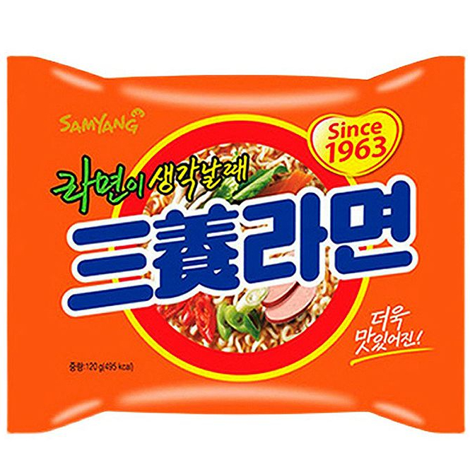 Mì Samyang Hàn Quốc Gà Cay/Phô Mai/Kim Chi/Rau Cải/Bò Cay Đủ Vị