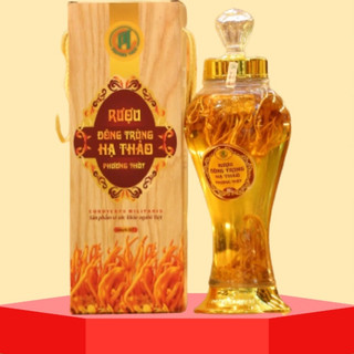 Rượu Đông Trùng Hạ Thảo Chai 1000ml Hàm Lượng Cồn 40% - Chính Hãng Thế Giới Đông Trùng Hạ Thảo