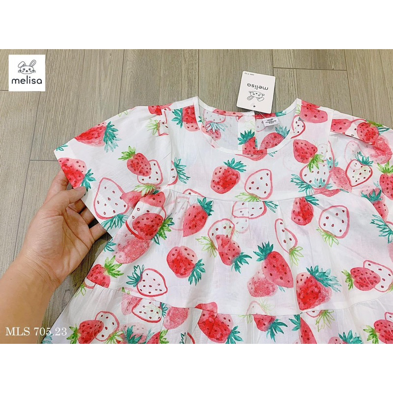 Đầm melisa tươi roi rói luôn ạ