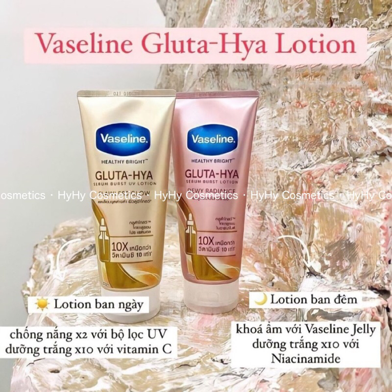 Dưỡng thể Vasaline Thái 10X Gluta Hya