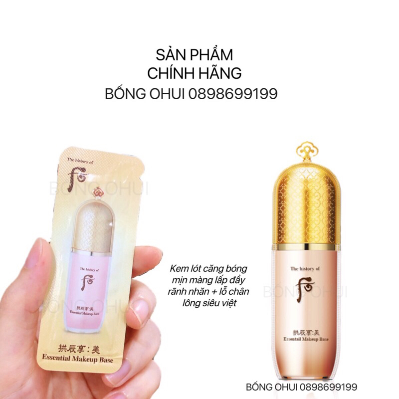 Kem lót trang điểm Whoo - Essential Base